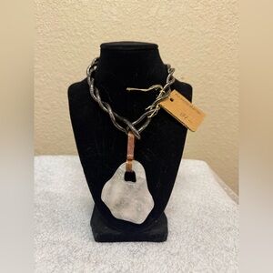 Rose Quartz & Copper Necklace